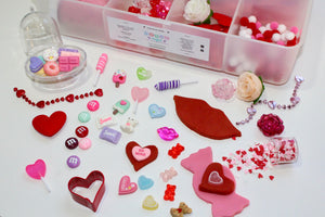 Valentine Sweet Shop Deluxe Playdough Sensory Kit