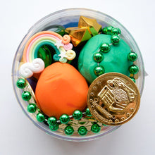 Load image into Gallery viewer, St Patricks Day Playdough Kit Canada Non Toxic Sensory Play Dough Montessori
